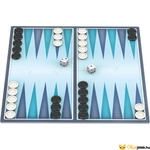 Kép 1/2 - Mini backgammon fémdobozban