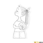 Kép 2/3 - Focis ujjbáb színező