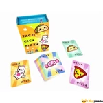Kép 2/5 - Taco, cica, pizza kártyajáték bontva