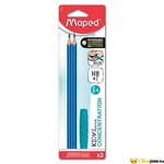 Kép 1/4 - grafit ceruza készlet rágható ceruzavéggel