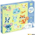 Kép 1/6 - Vizes gyöngy kirakó mega készlet Djeco, állatos