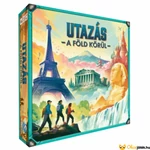 Kép 1/5 - Utazás a föld körül társasjáték