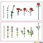 Kép 2/3 - Kreatív építőjáték rózsa és levendula