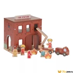 Kép 1/4 - Little Dutch tűzoltóállomás - vasúti sínpályához