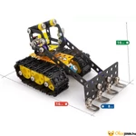 Kép 3/3 - Fém építőjáték buldózer