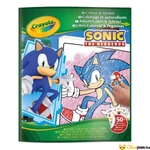 Kép 1/2 - Sonic színező és matricázó - Crayola