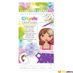 Kép 1/4 - Crayola Creations Sminkrajz kompakt szett