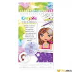 Kép 1/4 - Crayola Creations Sminkrajz kompakt szett