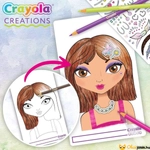 Kép 3/4 - Crayola Make up színező lányoknak