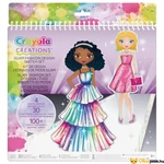 Kép 1/2 - Divattervező album kiegészítőkkel - Crayola