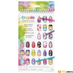 Kép 1/2 - Köröm tervező album kiegészítőkkel - Crayola