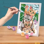 Kép 4/5 - Macskás számos kifestő képkerettel