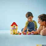 Kép 6/6 - Peppa malac születésnapi háza Duplo