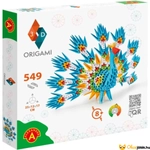 Kép 1/3 - Origami 3D papírhajtogatós játék - Páva