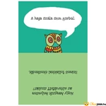 Kép 2/2 - Bagoly mondja kártyajáték kártyája