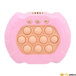 Kép 4/4 - Pop it gyorsasági elemes memória játék rózsaszín