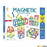 Kép 1/2 - Mágneses építőelem készlet Magnetic games and learn