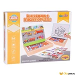 Kép 1/5 - Mágneses puzzle 2 az 1-ben - munkagépek