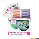 Kép 1/2 - Plasztik francia kártya dupla csomag