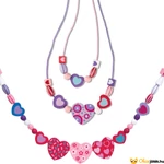 Kép 2/5 - Ékszerkészítő készlet fa gyöngyökkel