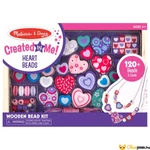 Kép 1/5 - Ékszerkészítő készlet szív alakú gyöngyökkel