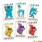 Kép 2/2 - Állati kutyuló kártyajáték kártyái