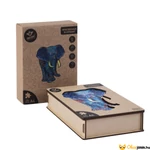 Kép 8/8 - Elefántos fa puzzle doboza 
