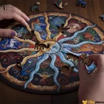 Kép 2/7 - Kör alakú forma puzzle