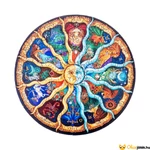 Kép 1/7 - Különleges forma puzzle - Csillagjegyek