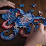 Kép 3/7 - Engelhart forma puzzle - Elefánt 