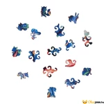 Kép 6/7 - Fa puzzle gyerekeknek forma puzzle elemek