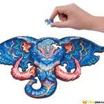 Kép 5/7 - Forma puzzle - Elefánt fej