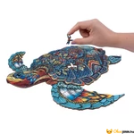 Kép 2/6 - Teknős kirakó gyerekeknek A3 méretben