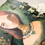 Kép 3/7 - Az elveszett nyakék társasjáték táblája