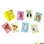 Kép 2/4 - Cica, pizza, taco,gida, sajt - Fordulatos fordítás kártyák