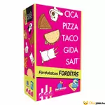 Kép 1/4 - Cica, pizza, taco,gida, sajt - Fordulatos fordítás