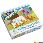 Kép 1/2 - Korai fejlesztés szett letörölhető filccel, dobozban