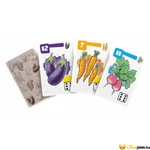 Kép 7/8 - Nyuszinasi társasjáték étel kártyái