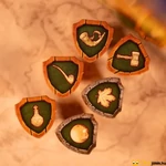 Kép 7/20 - A Gyűrűk Ura - Párbaj Középföldéért társasjáték címerek