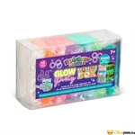 Kép 1/4 - Rainbow Loom - Sötétben világító gumikarkötőkészítő szett