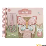 Kép 1/9 - Little Dutch Rosa maszkja dekorkönyv ollóval