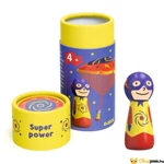 Kép 2/2 - Djeco ejtőernyő - figura és doboza