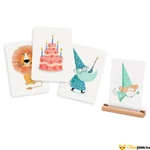 Kép 2/2 - Ki vagyok én? Téki-Tékoi kártyajáték kártyái