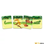 Kép 2/2 - Krokodil safari kártyajáték kártyái