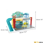 Kép 4/5 - Játék parkolóház mérete