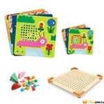 Kép 6/6 - Djeco Pötyi mozaik - Kisállatok tartozékai