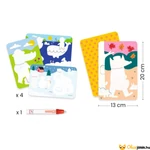 Kép 4/4 - Djeco vízzel színező tartalma