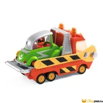 Kép 2/3 - Autószállító tréler játék - zöld autó nélkül