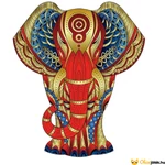 Kép 1/4 - Forma puzzle elefánt - Rainbowooden 