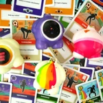 Kép 6/6 - Röppenő cicák dobálós játék